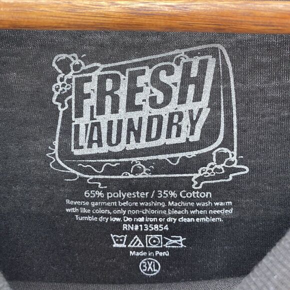 Fresh Laundry T Shirt Men's 3XL Black The Stoner Skeleton Potion Stoner 18 Card - Picture 6 of 9